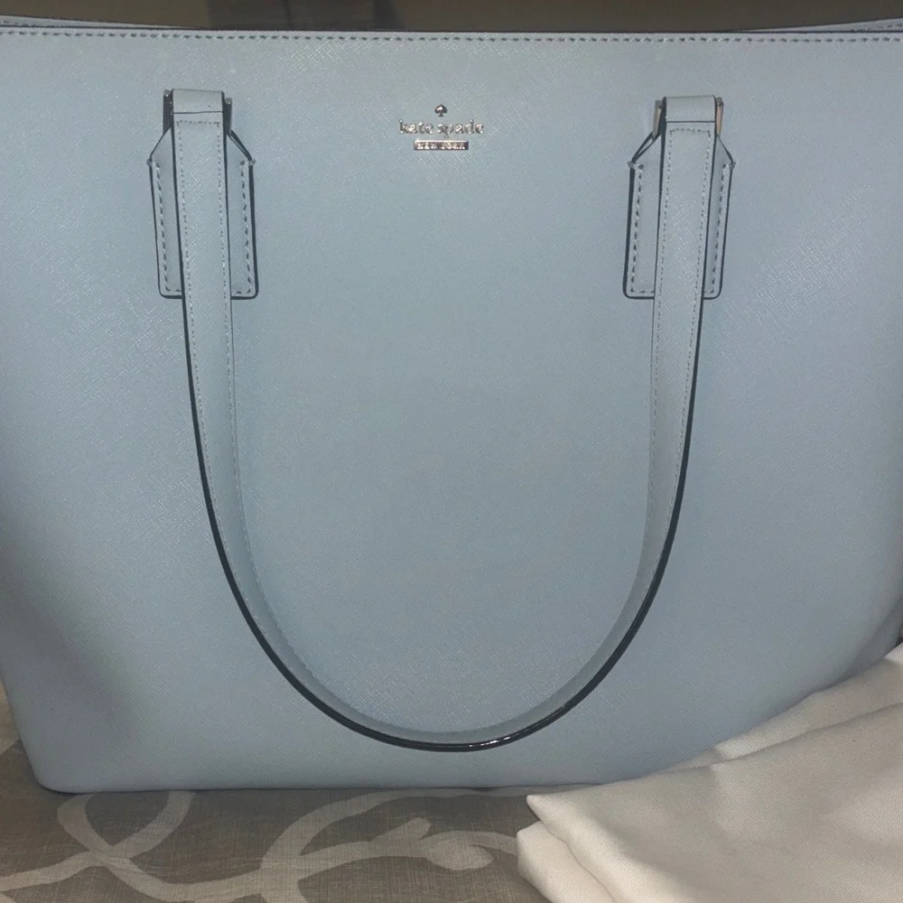 Kate Spade Light Blue Cameron Street Large Tote Bag - Picture 1 of 6